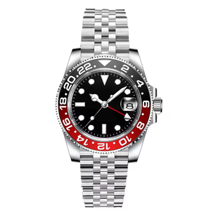 Reloj de Lujo de Alta Calidad, Estilo Hip Hop, con Logotipo Personalizado, de Acero Inoxidable, con Cristal de Zafiro, Esfera Luminosa, Resistente al Agua, Automático - Product Image 2