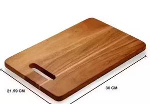 Tablas de cortar rectangulares de madera con resistencia al moho, tabla de cortar de madera a prueba de moho - Product Image 3