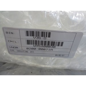 Tuyau isolant AMAT 0200-00071 200 MM EXT QTZ - Équipements et pièces semi-conductrices de renommée mondiale à la confiance de la communauté - Product Image 5