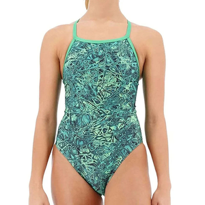 Traje de Baño de Una Pieza Personalizado para Mujer con Decoración de Cristales, Diseño Único, Push-Up, Ropa de Playa, Servicio OEM - Product Image 1