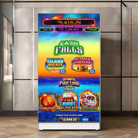 Fire Link Cash Fall 5 en 1 avec Pass d'achat pour machine de jeu à monnayeur Fire Ball WMS550 Pot of Gold, vente directe usine
