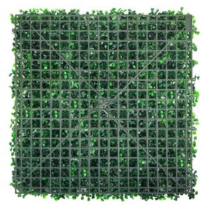 Paneles de Pared de Seto Artificial UV de 24 Piezas, 50x50 cm, Fondo de Pared de Césped Verde de 4 cm, Categoría de Plantas Artificiales - Product Image 2