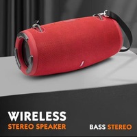 Xtreme3 Mini Boombox sans fil avec sangle en cuir, basses puissantes, pour camping, glamping, situations d'urgence, vente en gros