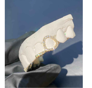 Grillz personnalisés en diamant pour les dents, bijoux dentaires de luxe, accessoire tendance pour hommes et femmes - Product Image 4