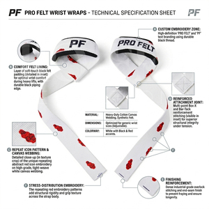 Sangles de musculation en coton, dernier design, pour le soutien des poignets en salle de sport, musculation, soulevé de terre, powerlifting, entraînement de force, fitness - Product Image 2