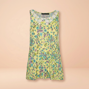 Women's Sleeveless printed <b>top</b> - Product Image 3