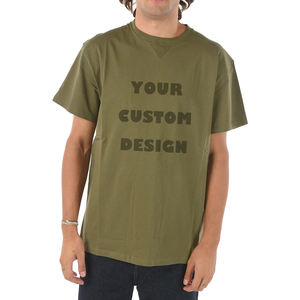 Camisetas de manga corta para hombre de alta calidad al por mayor de fábrica 2024 estilos de moda impresos personalizados - Product Image 1