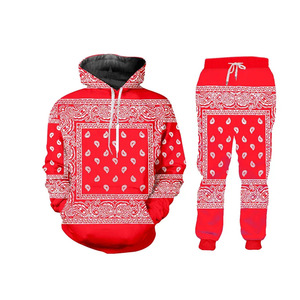 Conjunto Deportivo Digital para Hombre, Premium, Estampado, Moderno, Fabricante OEM ODM, Venta al Por Mayor, Exportación, Talla XL - Product Image 1