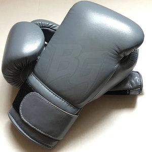 Guantes de Boxeo de Cuero de Primera Calidad con Correa de Muñeca Ajustable y Cierre de Gancho y Bucle para Combate Profesional Unisex - Product Image 5