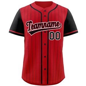 Uniforme Deportivo Personalizado de Béisbol, Jersey de Manga Corta, Malla de Poliéster, Estilo Atlético de Élite, Conjunto con Nombre y Número, Textura Suave, Impresión DTF - Product Image 1