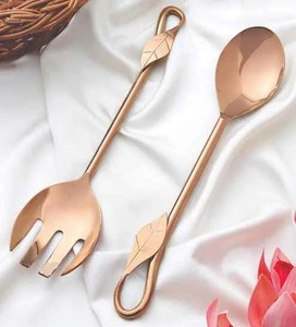 Contemporary <b>Buffet</b> Salad <b>Server</b> Set Premium Stainless Steel Hospitality Tools - Product Image 1