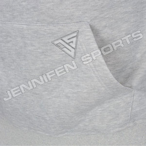 ชุดวอร์มผู้ชาย ปักโลโก้ได้ ผ้าฟลีซคอตตอน 100% สำหรับฤดูหนาว ชุดเซ็ต 2 ชิ้น เสื้อฮู้ดและกางเกงขายาว - Product Image 4