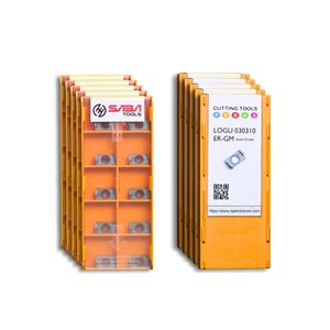 Inserto de Fresado de Carburo Saba Tools LOGU 0303 I0 ER-GM para Acero - Product Image 1