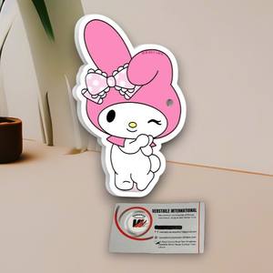 Herramientas Magnéticas Acrílicas para Pestañas de Marca Privada, Diseño Rosa de Hello Kitty, con Formas de Mariposa, Círculo, Flor y Corazón - Product Image 4