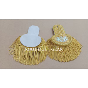 Epaulettes Reflectantes con Lentejuelas, Resistentes, con Reverso Metálico y Fijación Magnética, 100% Algodón, Uniformes ROOT FIGHT GEAR - Product Image 5