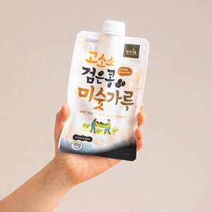 [Samjin Food] Poudre de céréales de haricots noirs coréens avec mélange de lait de blé et d'arachides séchés – Poudre de céréales mélangées aux haricots noirs - Product Image 1