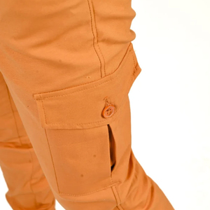 Pantalon cargo pour homme, style urbain tendance, taille ajustable, durable, multi-poches, respirant, léger, en coton - Product Image 4