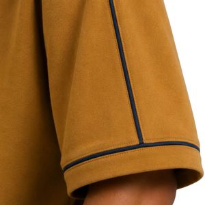 Mustard Yellow Mens Oversized <b>T</b> <b>Shirt</b> And Shorts Set Graphic Print Crew Neck Casual Streetwear Summer Two Piece Outfit Wholesale - Product Image 5