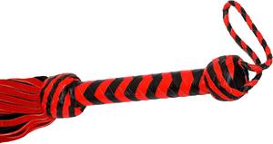 Fouet en cuir BDSM personnalisable de haute qualité, tendance, avec queues authentiques, design sur mesure SPALL JP SPORTS SJS-HF-0027 - Product Image 2