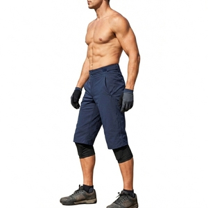 High Quality Customized MTB short Breathable Quick Dry 100% Polyester 160g <b>Cycling</b> Shorts Customize Colors Logo OEM Service - Product Image 4