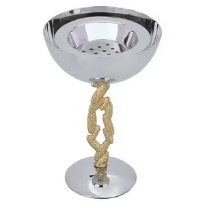 เตาเผาเครื่องหอมรูปนกอินทรีสีดำด้าน รุ่นใหม่ ขายดี พร้อมฐานรองสองชิ้น - Product Image 4