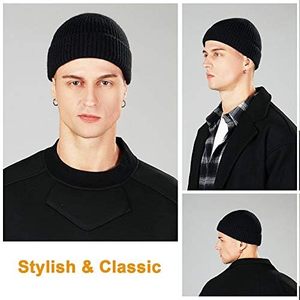 Bonnet court côtelé vierge personnalisable avec logo, unisexe, doux et extensible, style pêcheur, plusieurs couleurs, OEM - Product Image 2