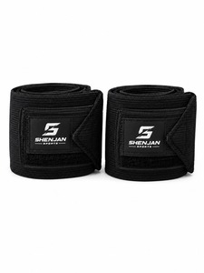2026 High Quality Breathable Lightweight Eco-Friendly Neoprene <b>Knee</b> <b>Wraps</b> Elastic Gym Support Fitness Weightlifting Training - Product Image 4