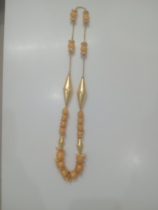 Vintage Gold Plated Silver Flower Shape <b>Necklace</b> Women's Classic Wedding <b>Pearl</b> Jewelry Amaira Jewels High Quality Handmade <b>Sets</b> - Product Image 4
