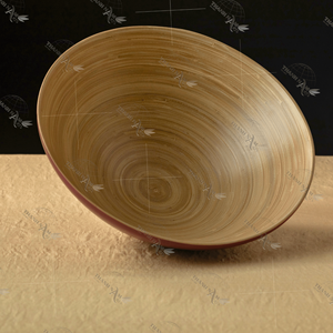 Juego de cuencos de sopa de bambú personalizables duraderos, utensilios de cocina de madera desechables ecológicos, fabricante de Vietnam para uso comercial de alimentos - Product Image 4