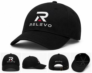 Wholesale RELEVO INDUSTRY Custom <b>Vintage</b> Street Two-Tone Cotton Twill 5-Panel Adjustable Structured Baseball <b>Cap</b> 3D Embroidery - Product Image 5