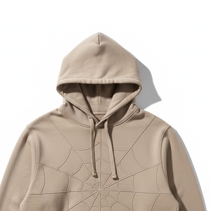 Sudadera con capucha lisa al por mayor, con logo personalizado, para hombre, con estampado de espuma, unisex, de forro polar, estilo urbano, para dropshipping - Product Image 4