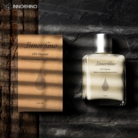 Flacon en verre borosilicate de luxe pour soins de la peau, avec bouchon à vis, rechargeable, pour parfum, lotion, sérum et crème