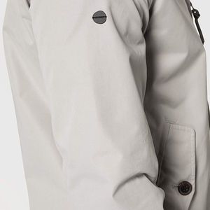 Chaqueta Cortavientos Impermeable para Hombre, Chaqueta Cortavientos con Cremallera Completa y Capucha - Product Image 4