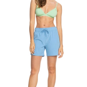 New Collection Women Quick Dry Swim <b>Shorts</b> with Pockets Bottom Drawstring 3D Graphic Beach Boardshorts Casual <b>Short</b> Pants - Product Image 1