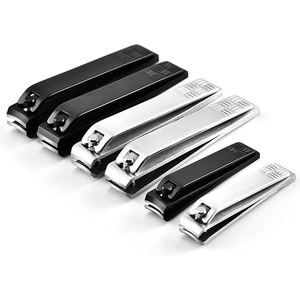 Cortauñas Profesionales de Lujo al por Mayor de Acero Inoxidable con Punta Afilada y Abertura de Mandíbula Ancha, Empaque Personalizable para Uñas - Product Image 2
