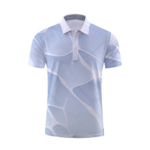 Sublimation Quick Dry 100% Polyester Golf for <b>Shirt</b> <b>Half</b> Sleeve <b>Button</b> Design Men's - Product Image 3
