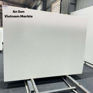 Losa grande de mármol natural blanco cristalino de Vietnam, uso moderno pulido para apartamentos, alta calidad como JSC - Product Image 5
