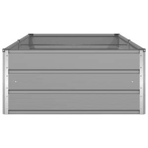 Macetas y Jardineras de Acero Galvanizado Gris Claro de 195 x 100 x 45 cm, Jardinera de Acero Galvanizado - Product Image 6