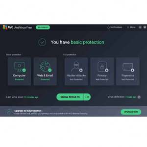 AVG Antivirus 1 Appareil 1 An Logiciel de Sécurité Informatique - Product Image 2
