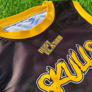 Maillot de football personnalisé sublimé, ensemble uniforme de club de football, vêtements de sport personnalisés pour hommes, transfert thermique, maillot de football pour adultes pour hommes - Product Image 5