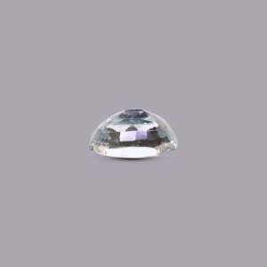 Natural Sky Blue Aquamarine 5.25 Carat Oval Loose Gemstone for Fine Jewelry - Product Image 3