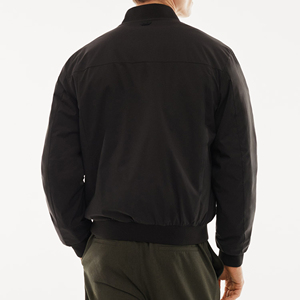 Custom Made 2025 Hot Sale Bomber <b>Jacket</b> <b>Men</b> Autumn <b>Thin</b> Baseball <b>Jacket</b> Classic Style Black Bomber <b>Jacket</b> for <b>Men</b> - Product Image 3