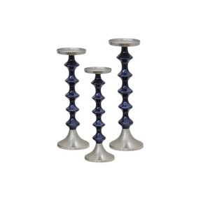 Contemporary Iron Handmade Eco-Friendly Christmas Candle Holder Set Modern Decorative Candle Stands for Coffee <b>Table</b> Shelf - Product Image 6