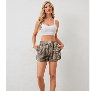 Camiseta de manga corta informal y holgada para hombre y mujer, 100% poliéster, con estampado de lona, cortavientos, para parejas, con logo frontal, talla mediana. - Product Image 3