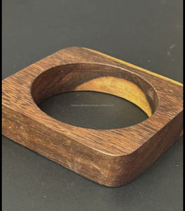 กำไลข้อมือไม้กำไลข้อมือทรงกลมสร้อยข้อมือแฟชั่นสำหรับปรับขนาดได้ - Product Image 6