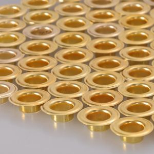 1000 pezzi # 4 occhielli in ottone per abbigliamento, per aggiungere stile e durata - Product Image 3