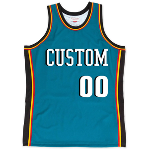 Custom Basketball Jersey Heat-Transfer Printing OEM Team Wear Breathable Plus Size Quick Dry 100% Polyester Basketball Uniform - Product Image 4