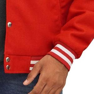 Men High Quality 100% Cotton Canvas <b>Quilted</b> Hooded Varsity Jacket Breathable Casual Front Logo Cotton Lined <b>Winter</b> 2026 - Product Image 5