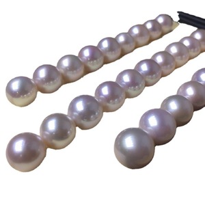 Perlas de Agua Dulce Translúcidas Blancas de Luz Intensa, Perlas Edison Redondas Impecables para la Elaboración de Colgantes, Perlas Sueltas - Product Image 5
