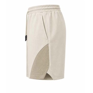 Latest Design Sporty Solid Canvas Breathable Eco-Friendly Men's High Waist Gym Shorts Custom Colors OEM ODM Service Custom Made - Product Image 2